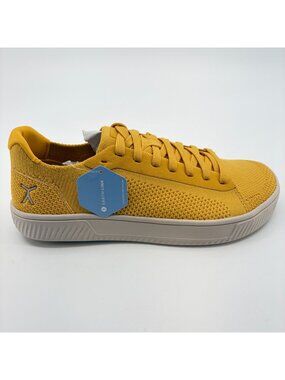 Flux Footwear Adapt Trainer Yellow Mens Size 8 Women 9.5 Athletic Shoes Sneakers